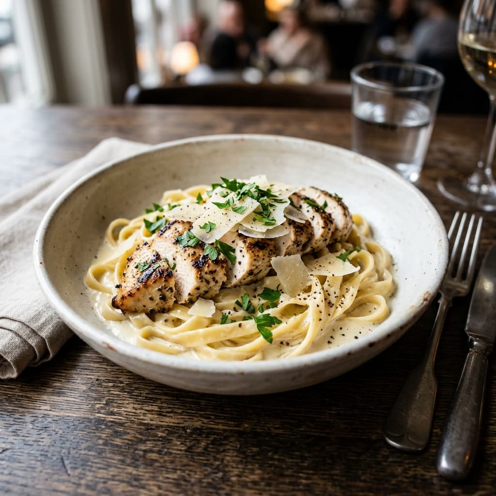 Tuscan Alfredo Pasta