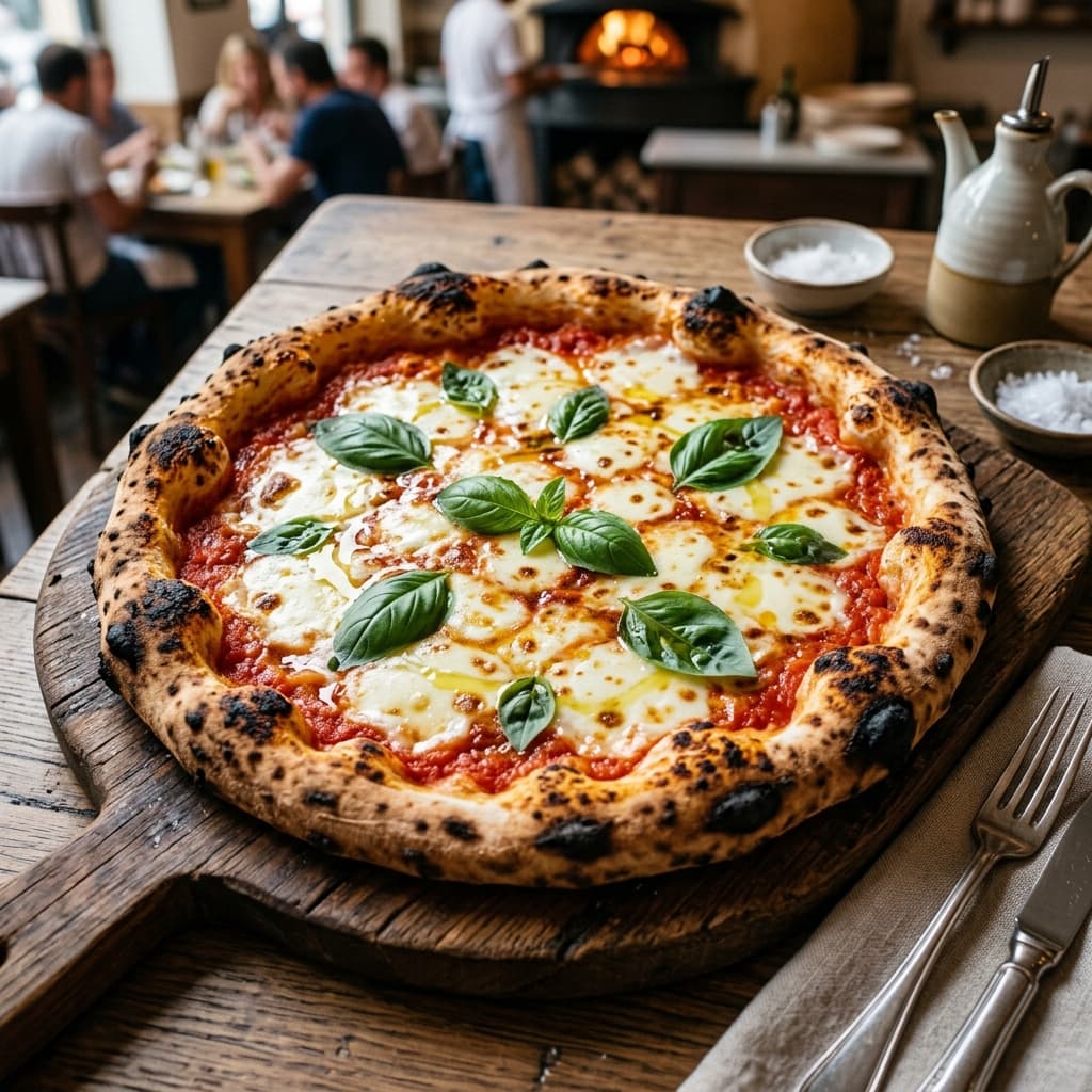 Neapolitan Margherita Pizza